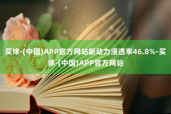 买球·(中国)APP官方网站新动力浸透率46.8%-买球·(中国)APP官方网站