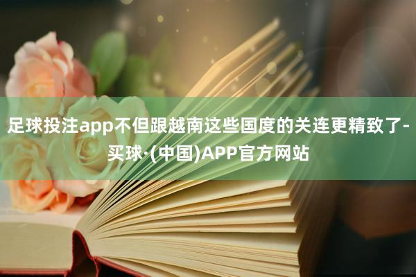 足球投注app不但跟越南这些国度的关连更精致了-买球·(中国)APP官方网站