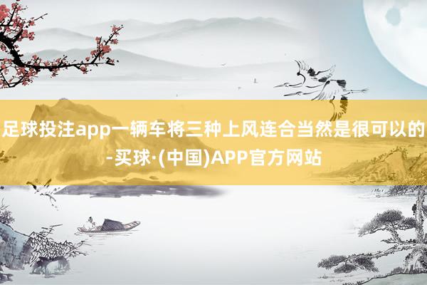 足球投注app一辆车将三种上风连合当然是很可以的-买球·(中国)APP官方网站